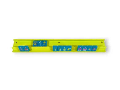 Chartreuse Mahjong Racks & Pushers (Set of 4) | Peace Love Mahjong