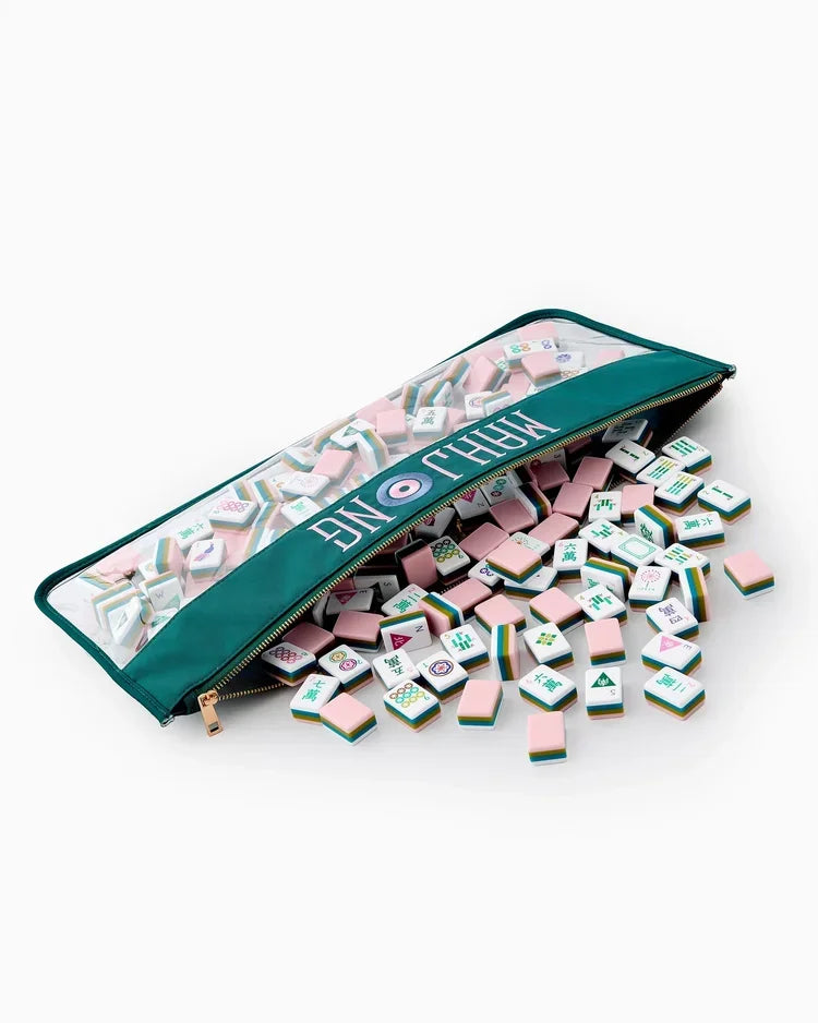 La Fete Modern Acrylic Mahjong Tile Set | Oh My Mahjong (OMM)