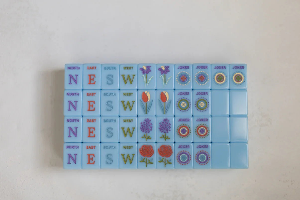The Seasons Series Mahjong Tile Set (Spring) | The Woodlands Mahjong Society