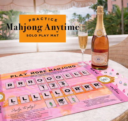 Mahjong Practice Mat | Strategy, Charleston, Training,