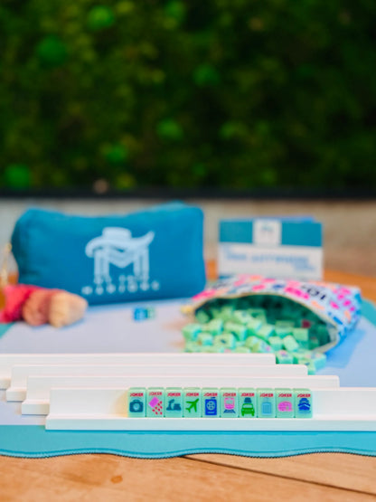 MINI TRAVEL MAHJONG - Mini Anywhere Series-Green | MY FAIR MAHJONG
