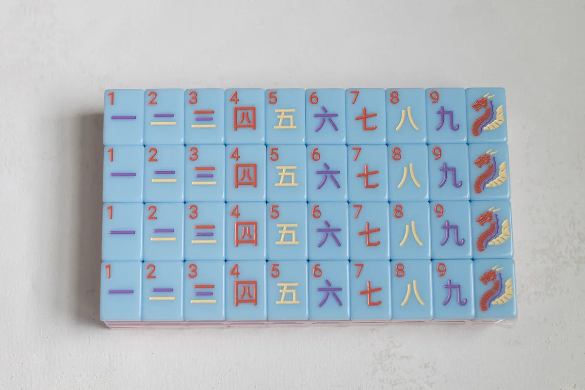 The Seasons Series Mahjong Tile Set (Spring) | The Woodlands Mahjong Society