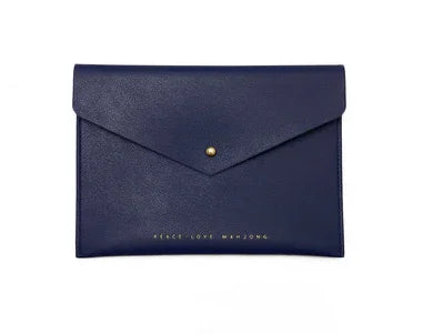 Mahjong Card Clutch | Stylish Card Protection | Peace Love Mahjong