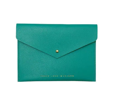 Mahjong Card Clutch | Stylish Card Protection | Peace Love Mahjong