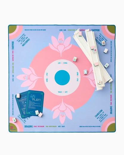 La Fete Confetti Modern Neoprene Mahjong Playing Mat | Oh My Mahjong (OMM)
