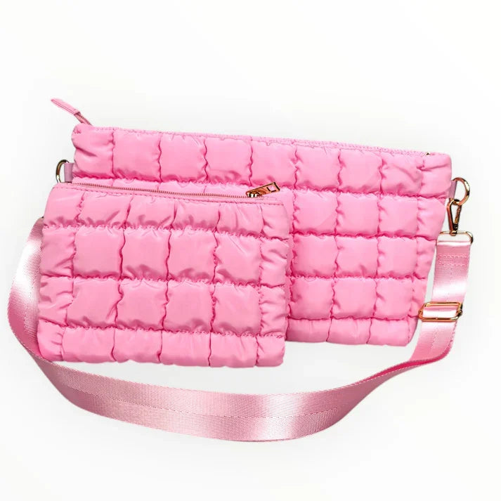Crossbody Travel Bag with Tile Pouch | Peace Love Mahjong