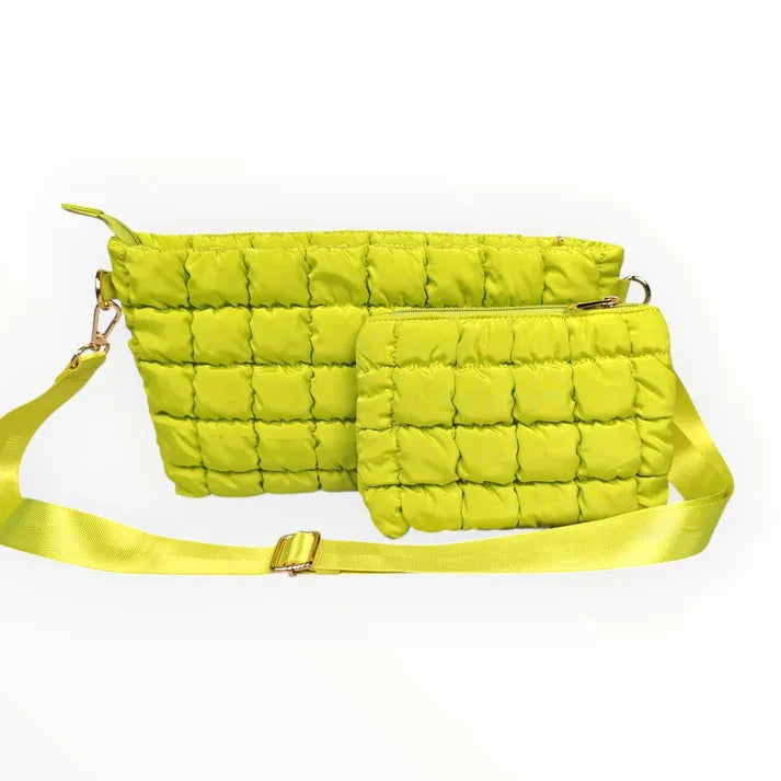 Crossbody Travel Bag with Tile Pouch | Peace Love Mahjong