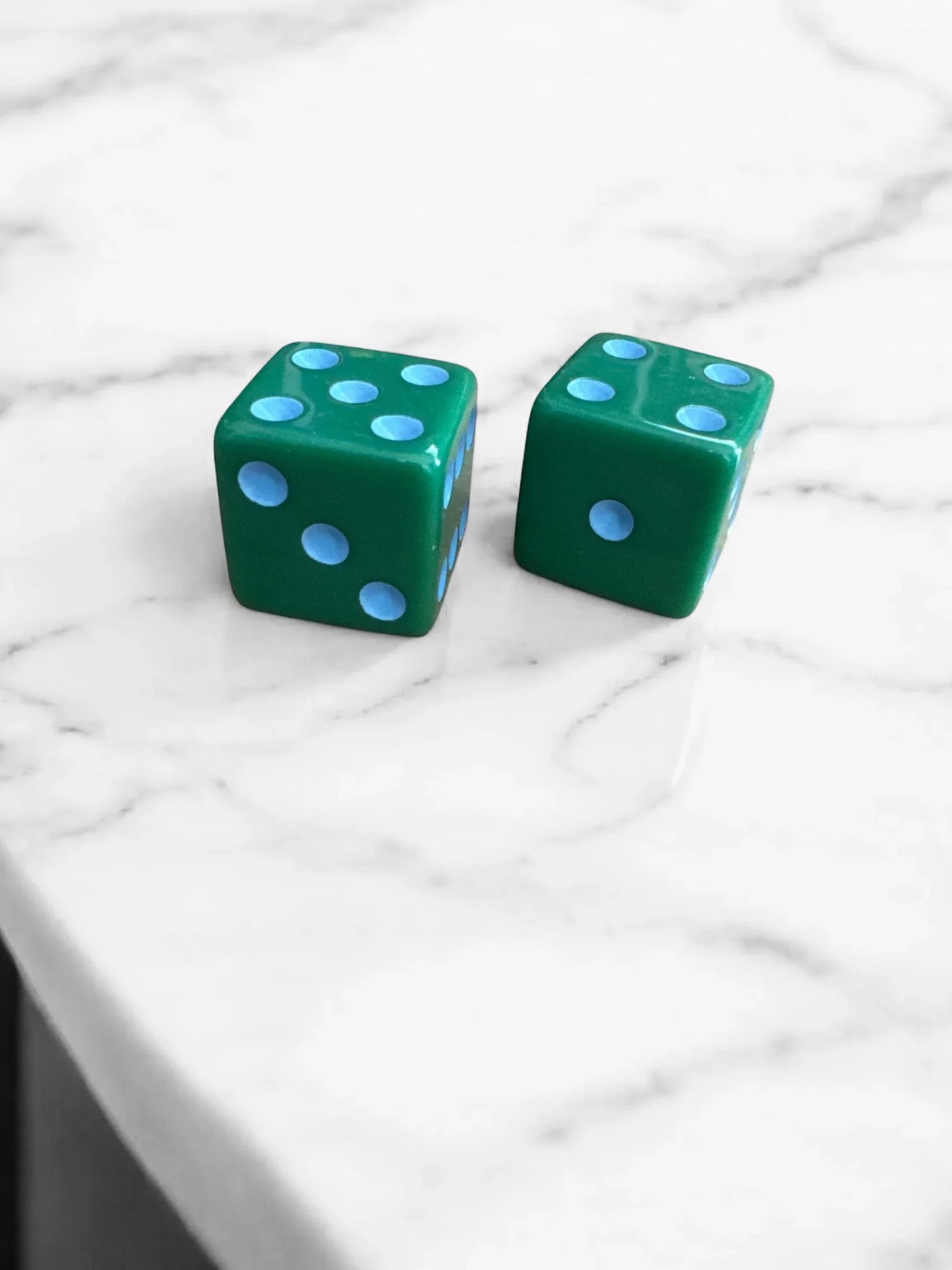 Peace Love Mahjong | Colorful Mahjong Dice Set (Set of 2)