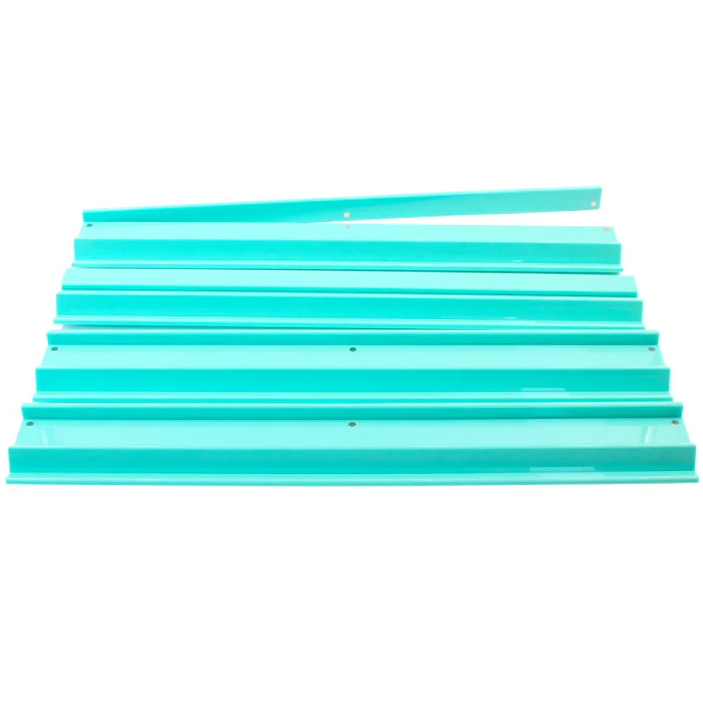 Solid Macaron Green - Classic Acrylic Mahjong Racks (Set of 4) | My Fair Mahjong