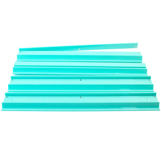 Solid Macaron Green - Classic Acrylic Mahjong Racks (Set of 4) | My Fair Mahjong