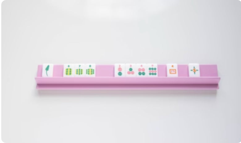 Travel and Kids Racks Light Pink | Peace Love Mahjong