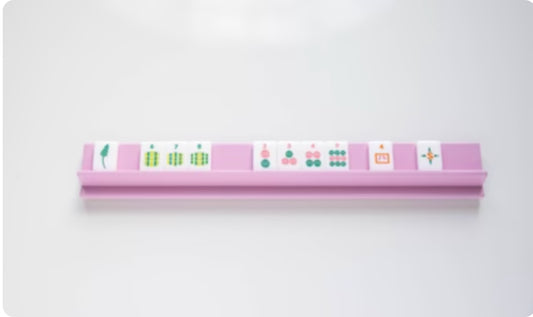 Travel and Kids Racks Light Pink | Peace Love Mahjong