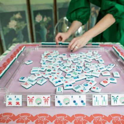 The Mahjong House - The House Tile Set, Green