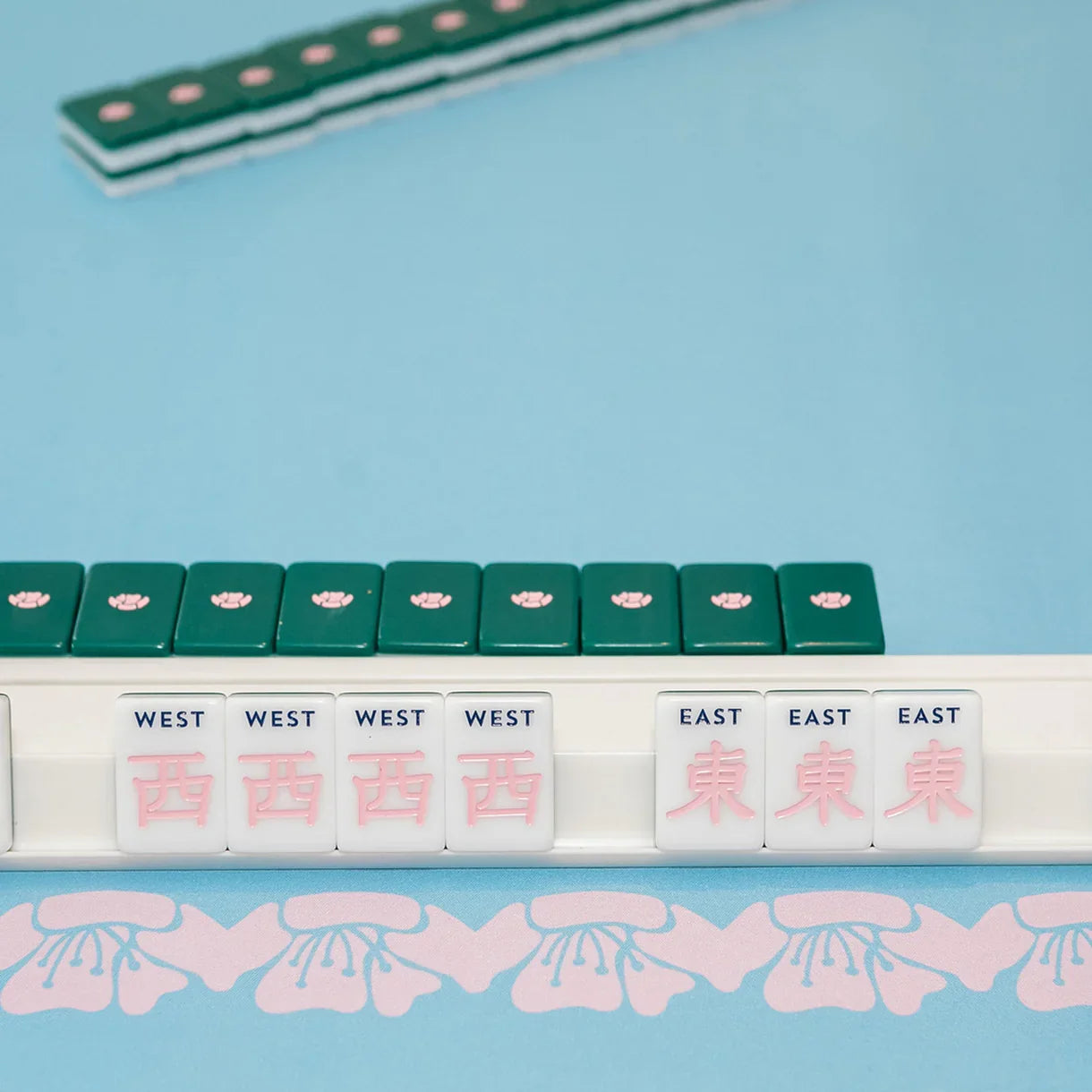 The Mahjong House - The House Tile Set, Green