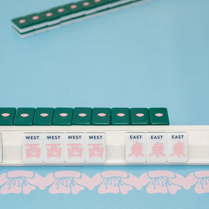 The Mahjong House - The House Tile Set, Green