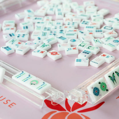 The Mahjong House - The House Tile Set, White