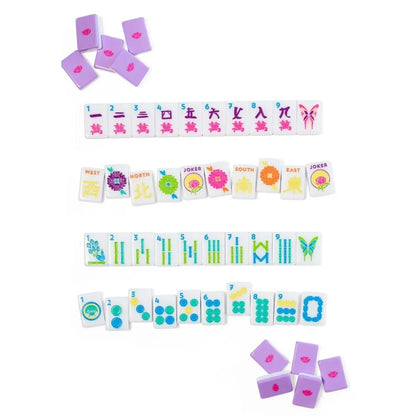 The Brights! Lilac House Mahjong Tiles (160 Acrylic Tiles) | The Mahjong House