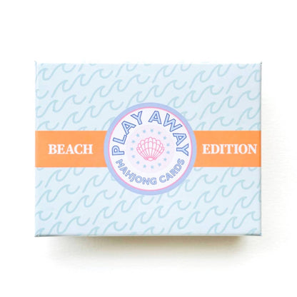 Play Away Mahjong - Beach Playing Card Deck