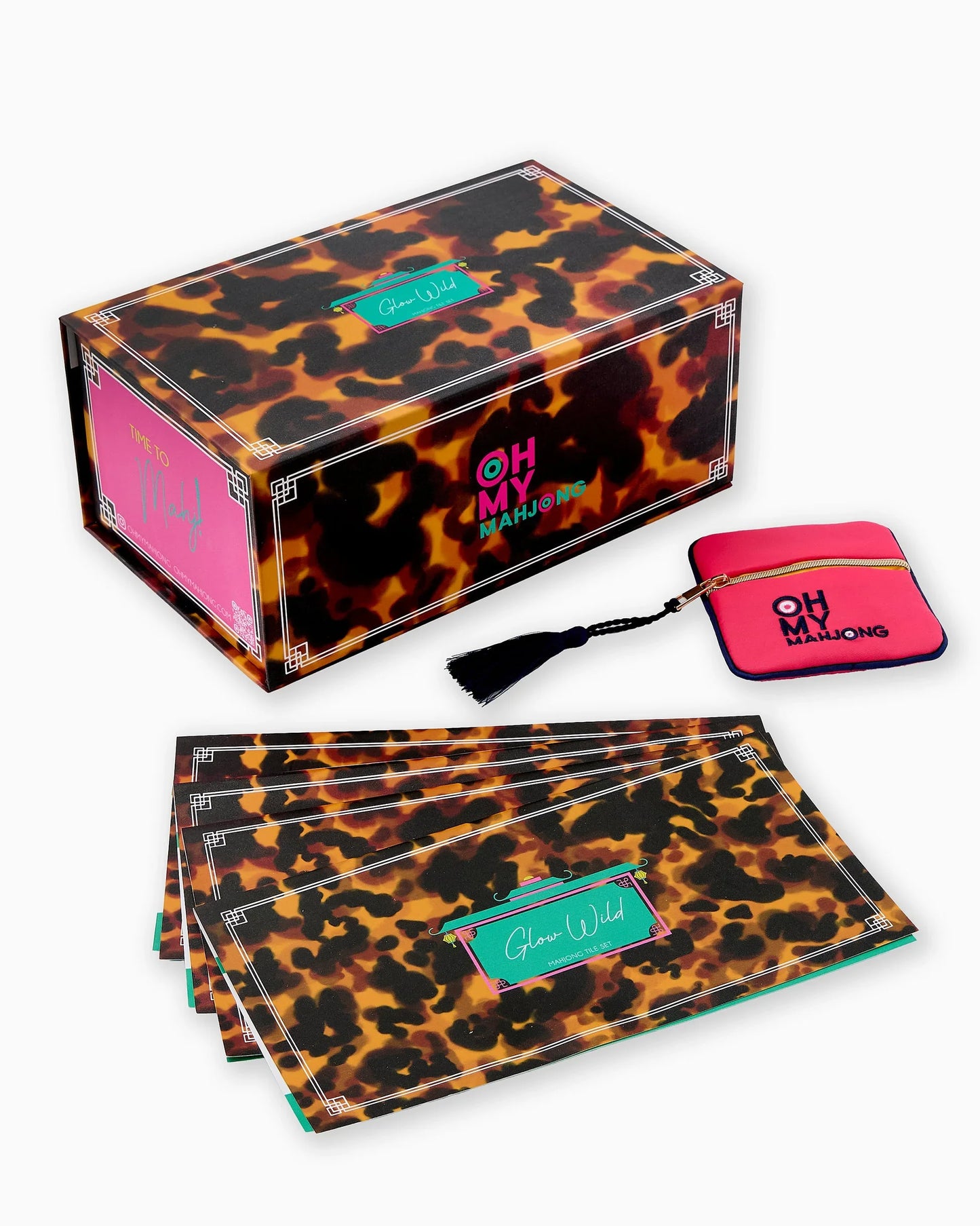Glow Wild Mahjong Tiles - Oh My Mahjong