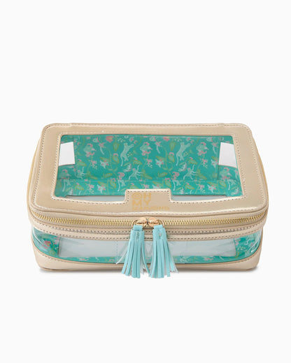 Gold Tile Storage Bag | Oh My Mahjong