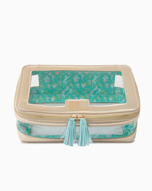 Gold Tile Storage Bag | Oh My Mahjong