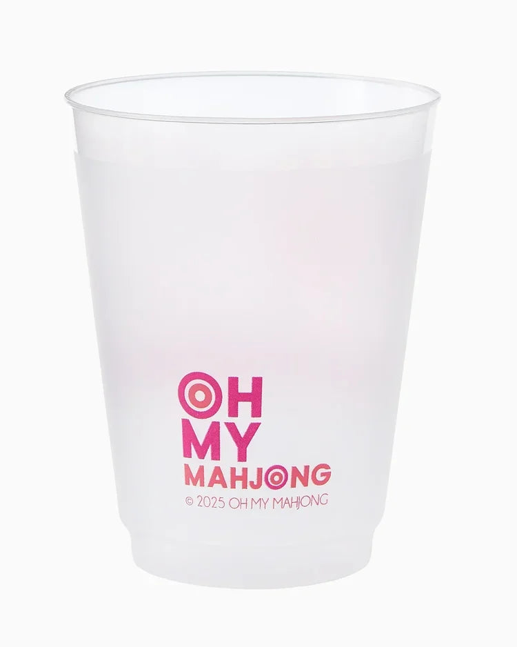 "I Love Mahjong" Cups (Set of 4) | Peace Love Mahjong