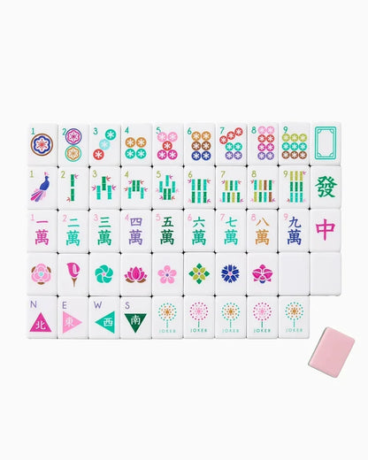 La Fete Modern Acrylic Mahjong Tile Set | Oh My Mahjong (OMM)