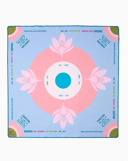 La Fete Confetti Modern Neoprene Mahjong Playing Mat | Oh My Mahjong (OMM)