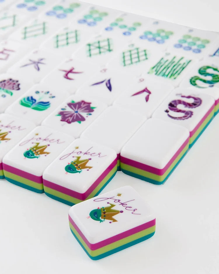 Lagoon Mahjong Tiles | Oh My Mahjong