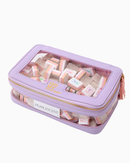 Lavender Tile Storage Bag | Oh My Mahjong