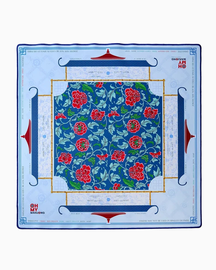 Liberty Mahjong Mat with Canvas Storage Bag | Oh My Mahjong