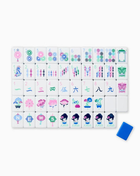 Lola Modern Acrylic Mahjong Tile Set | Oh My Mahjong (OMM)