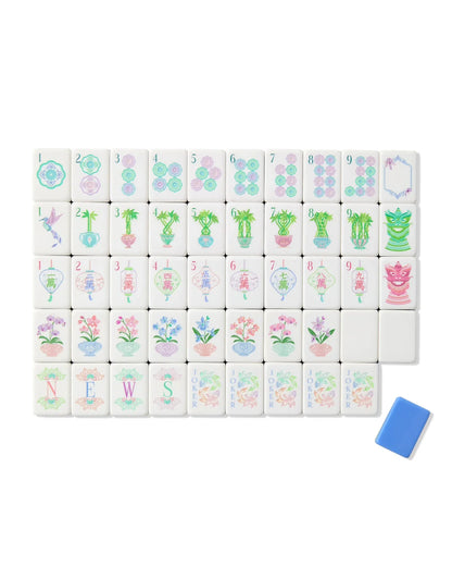 Moonlight Modern Acrylic Mahjong Tile Set | Oh My Mahjong (OMM)