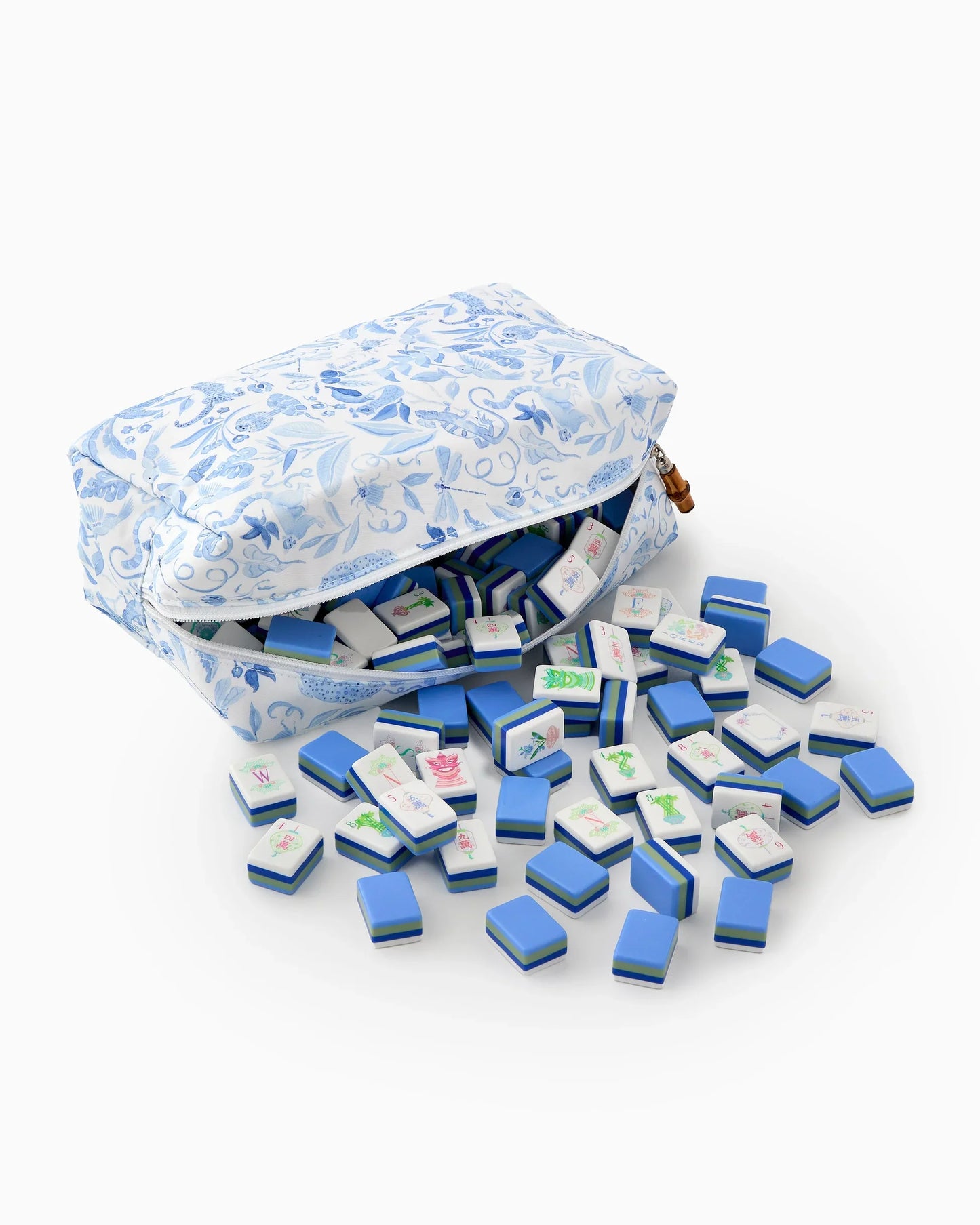 Moonlight Modern Acrylic Mahjong Tile Set | Oh My Mahjong (OMM)