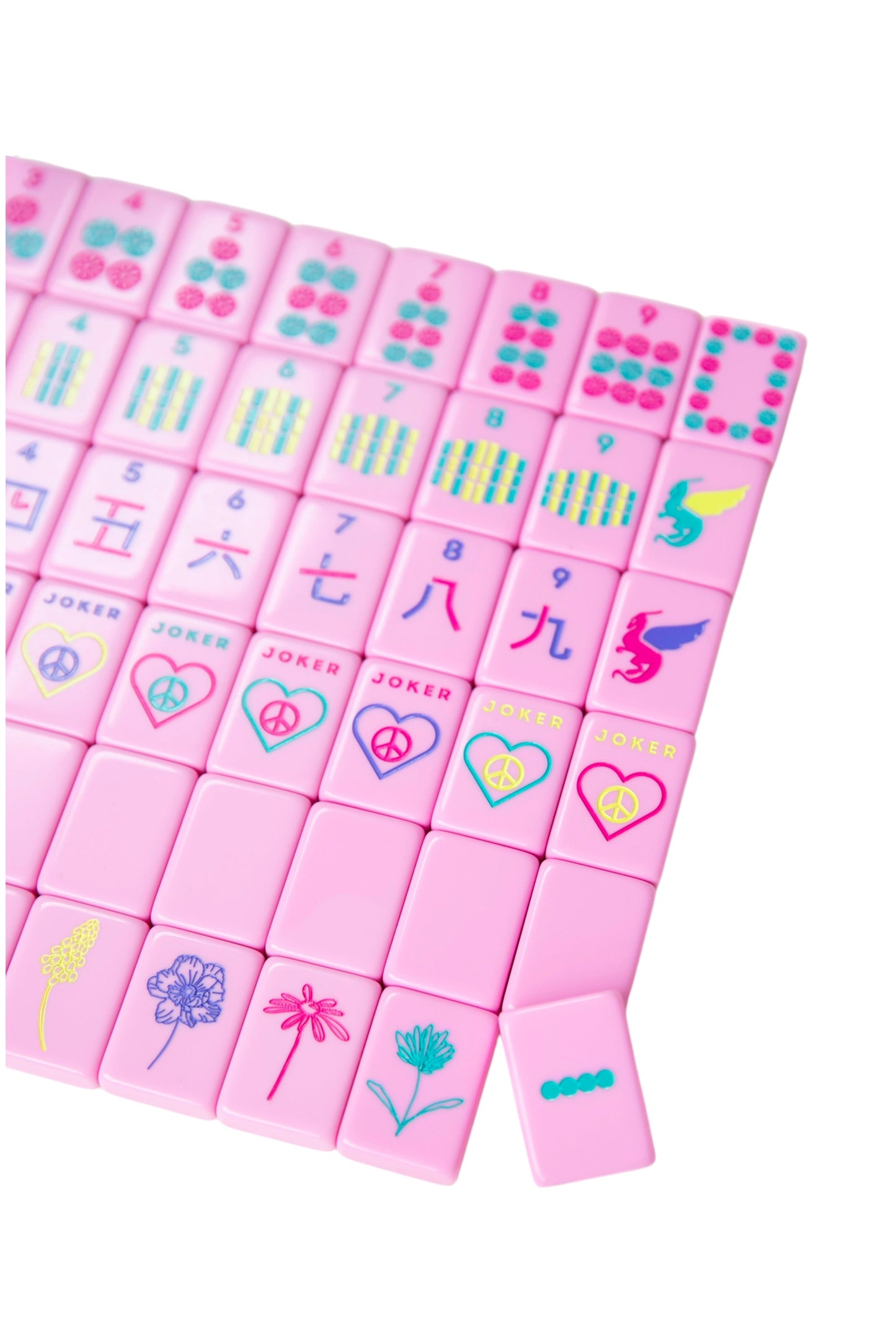 Pretty in Pink tiles set