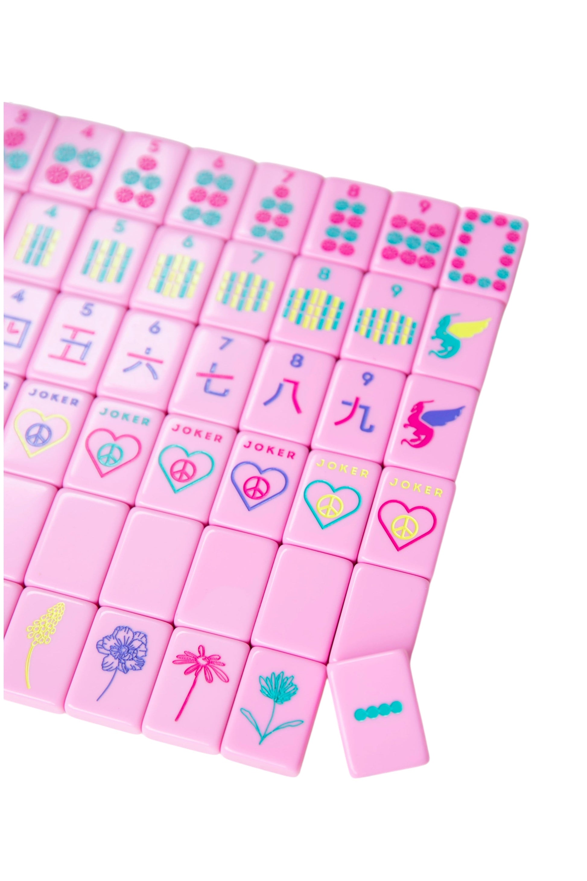 Pretty in Pink tiles set