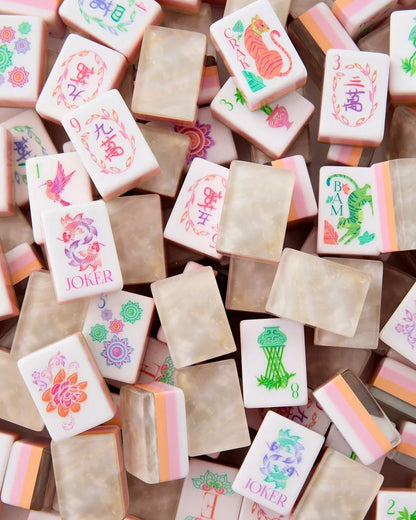 Pearlescent Mahjong Tiles | Oh My Mahjong