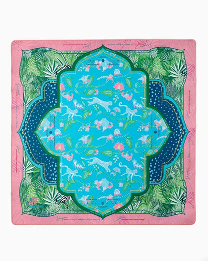 Serengeti Jungle Print Neoprene Mahjong Playing Mat | OMM x Sheridan French